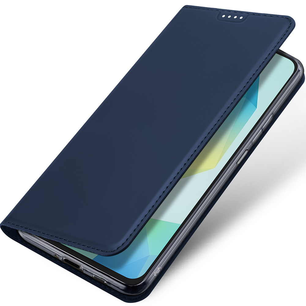 Etui z klapką Dux Ducis Skin Pro do Galaxy A17 5G, granatowe